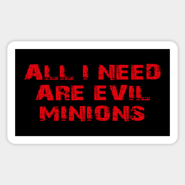 Minions Sticker by AtomicMadhouse